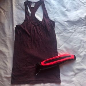 ❤️PINK VICTORIA’S SECRET SLEEPWEAR TOP+Fanny Pack